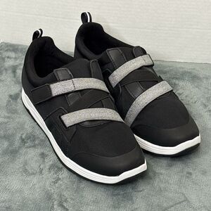 Drew Shoes Zodiac 19169 Women's Orthopedic Athletic Shoe Size 11 Black White